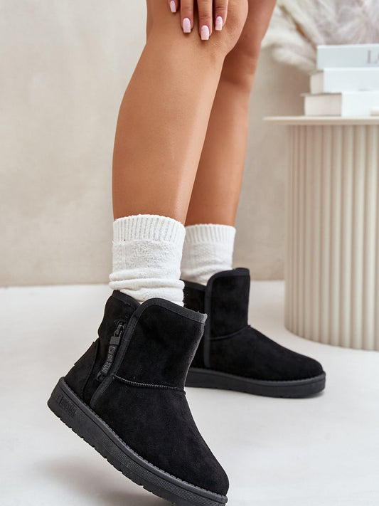 Snow boots model 202207 Step in style-0