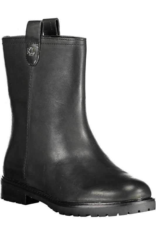RALPH LAUREN WOMEN'S BOOT FOOTWEAR BLACK